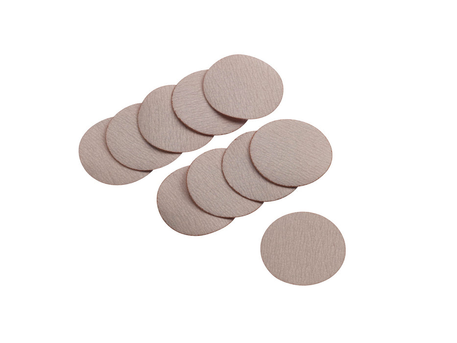PCL APA98 50mm (2") Sandpaper Discs Grade 240 (10 per Pack)