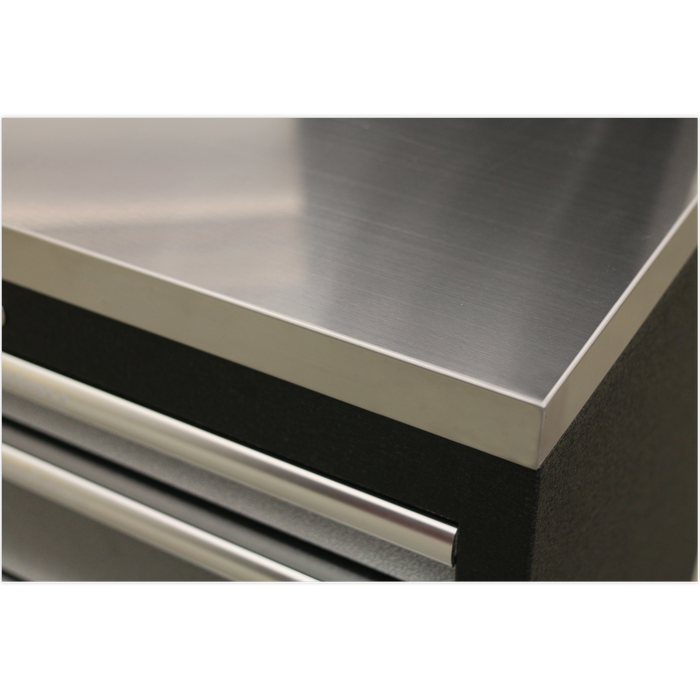 Sealey APMS50SSC Stainless Steel Worktop 2040mm for APMS Floor Cabinets, Ex-Showroom, Grade B, 6 Months Warranty