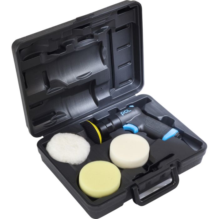 PCL APP780SET Prestige Pistol Polisher Set 75mm (3") diameter Pad