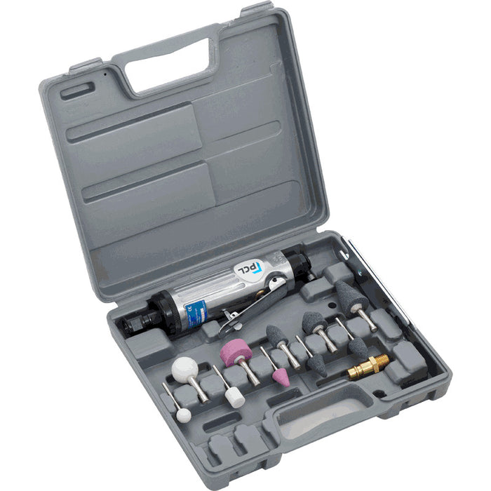 PCL APT702SET Die Grinder Set 6mm Collet (Includes Accessories & Case)