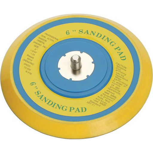 PCL APT90V Sanding Pad 150mm (6") diameter, Velcro (1 per Pack)