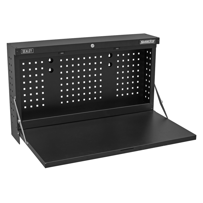 Sealey APWMW01 Wall Mounted Foldable Workbench 900mm, Re-Boxed, Grade A, 12 Months Warranty