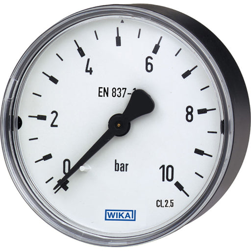 PCL ATG8 Pressure Gauge 0-160 psi & 0-11 bar, R 1/4 Inlet