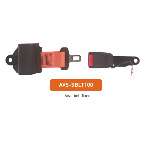 Ashtree 1150mm 2 point Lap belt, Fixed Seat Belt with Electrical Connection, AVS-SBLT100