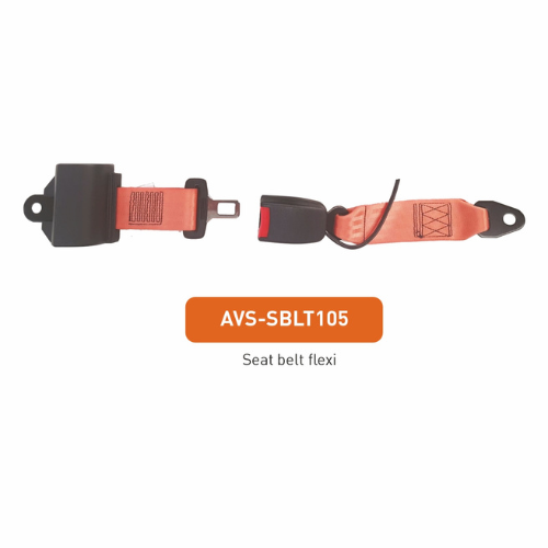 Ashtree 1150mm 2 point Lap belt, Flexible Seat Belt with Electrical Connection, AVS-SBLT105