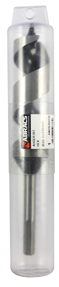 Abracs 36.0mm x 230mm Auger Bit, AWDB360230