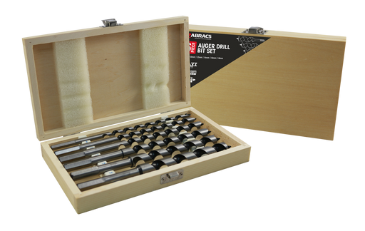 Abracs 6pc Auger Bit Set Pack of 1, AWDBSET6