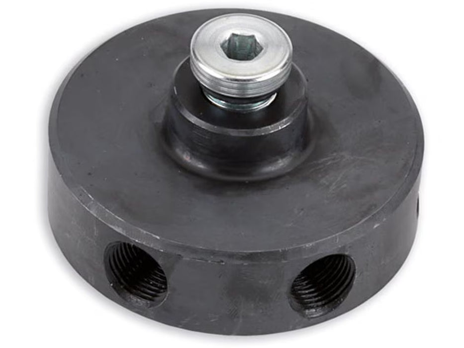 Larzep AZ1606, 6 Port Manifold, 1/2" NPT Center Port, 3/8" NPT Side Ports, 102 mm diameter