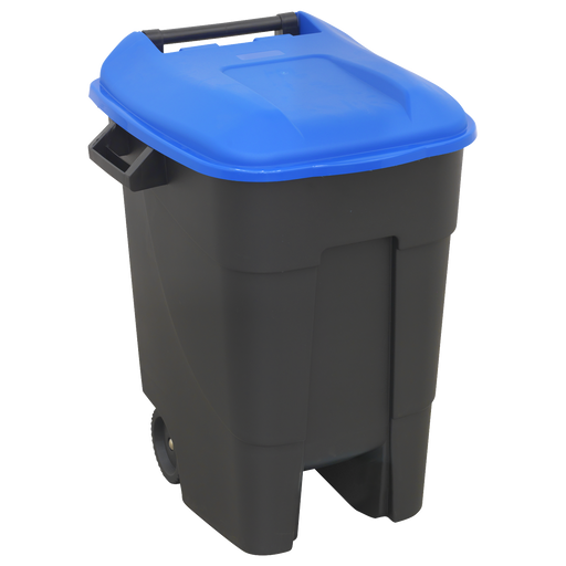 Sealey BM100B Refuse/Wheelie Bin 100L - Blue