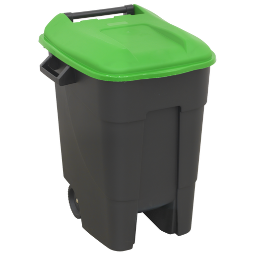 Sealey BM100G Refuse/Wheelie Bin 100L - Green