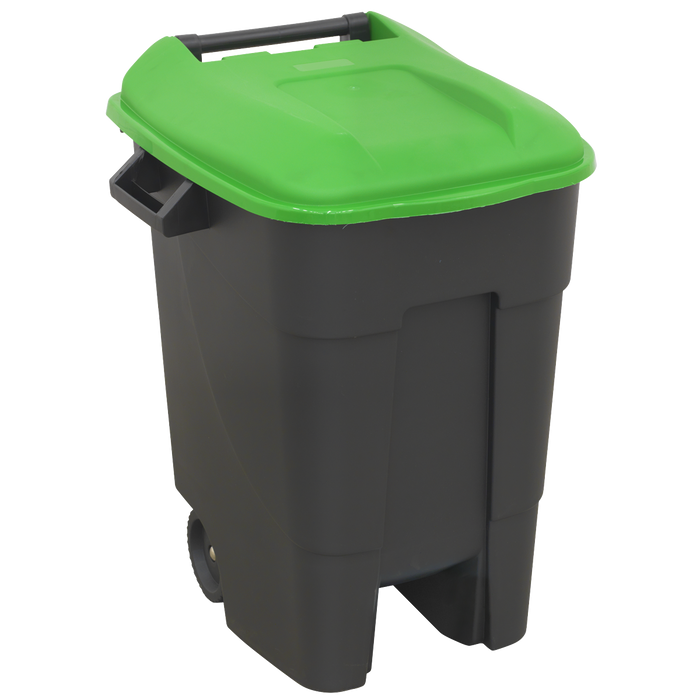 Sealey BM100G Refuse/Wheelie Bin 100L - Green