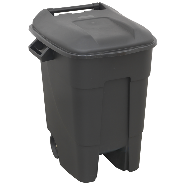 Sealey BM100 Refuse/Wheelie Bin 100L - Black