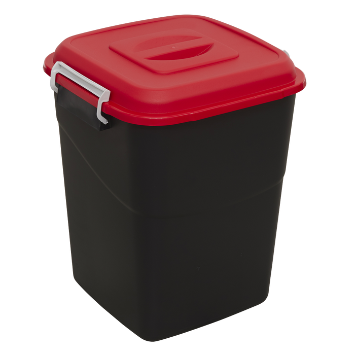 Sealey BM50R Refuse/Storage Bin 50L - Red