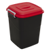 Sealey BM50R Refuse/Storage Bin 50L - Red
