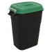 Sealey BM95G Refuse/Storage Bin 95L - Green
