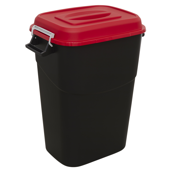 Sealey BM95R Refuse/Storage Bin 95L - Red