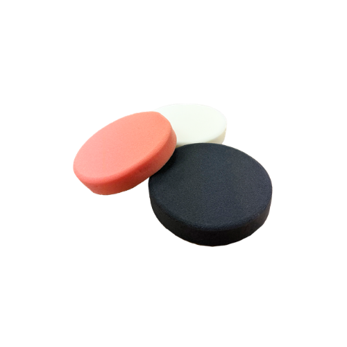 Abracs 150mm Flat Hook & Loop Sponge Pad - Orange Polishing - Pack of 1, BSA15002