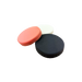 Abracs 150mm Flat Hook & Loop Sponge Pad - Black Finishing - Pack of 1, BSA15003