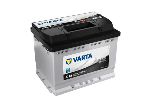 C14 Varta Black Car Battery 12V 56Ah - 556400048 Type 027, 4 Years Warranty