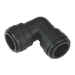 Sealey CAS22EE Equal Elbow Ø22mm Pack of 5 (John Guest Speedfit® - PM0322E)