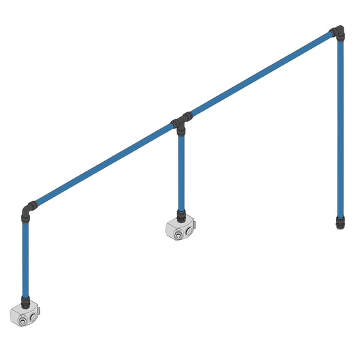 Sealey CASKIT2 Speedfit® 12m 2-Drop Air Supply System Kit