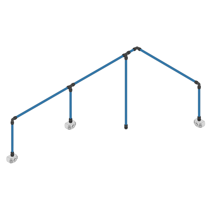 Sealey CASKIT3 Speedfit® 18m 3-Drop Air Supply System Kit