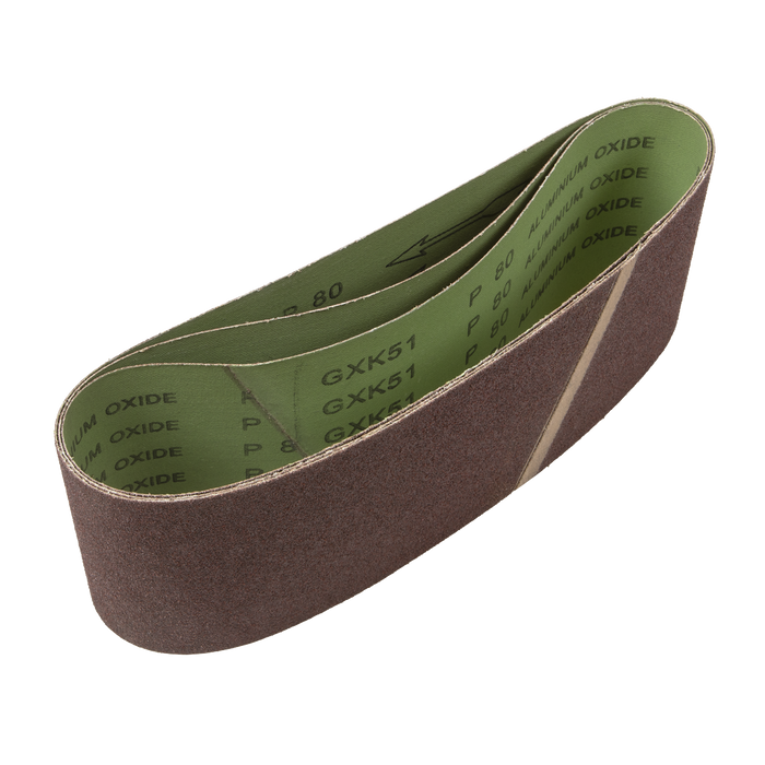 Sealey SandingBelts, 100x610mm 80Grit- Pack of 3, CB16180/3