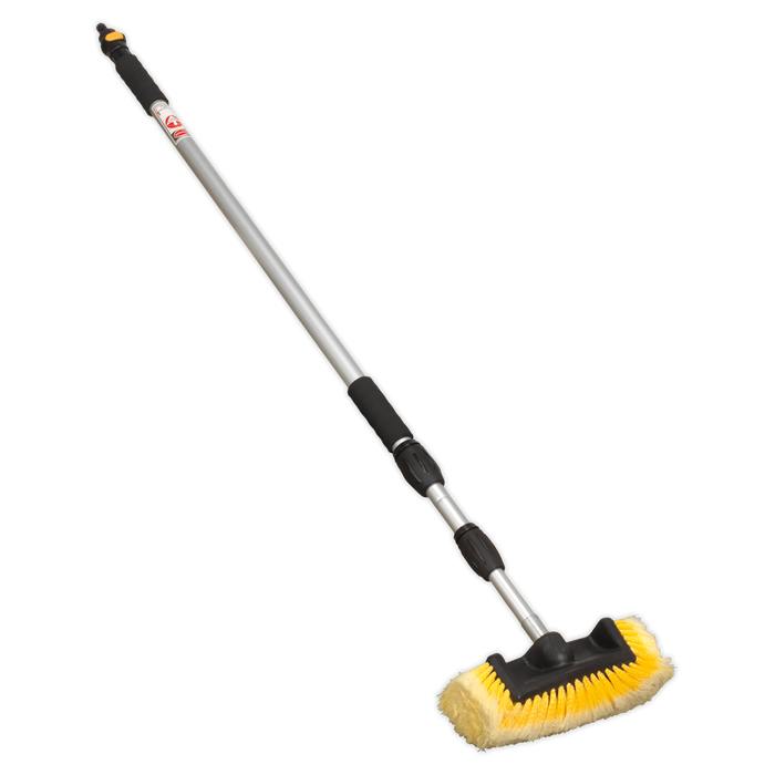 Sealey CC953 5-Sided Flo-Thru Brush with 3m Telescopic Handle