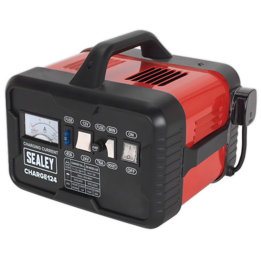 Sealey CHARGE124 Battery Charger 28Amp 12/24V 230V