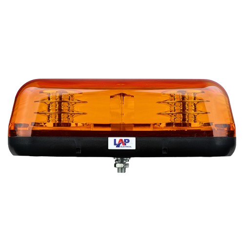 Mini Lightbar - Amber Colour, 144W, Single Point Fixing, 10-30V, LAP Electrical - CLBT162A/SP