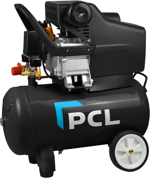 PCL CM2024D/EU 24L 2HP DD Compressor 8 bar 188 l/min with European Plug