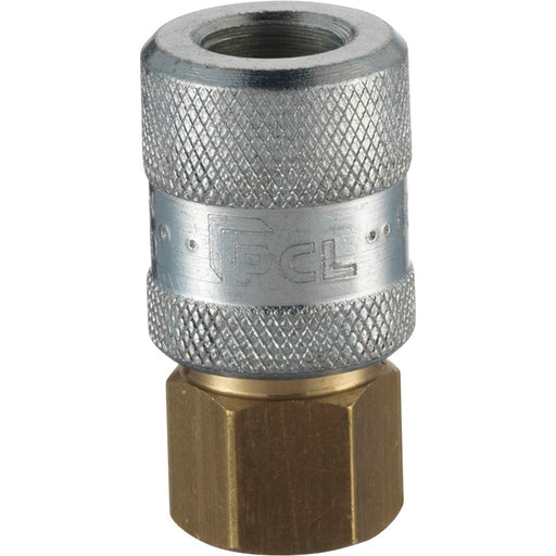 PCL CO10P03 12V1 Screw-On Tyre Valve Connector, Female Thread Rp 1/4, Open End (Carton)