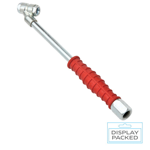 PCL CO1B05 Twin Hold-On Tyre Valve Connector, Female Thread Rp 1/4, Closed End (Skin Packed)