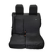 Seat Cover For Fiat Scudo, Year 2022 Onwards, Double Passenger Seat, Black, Town & Country - CP02BLK