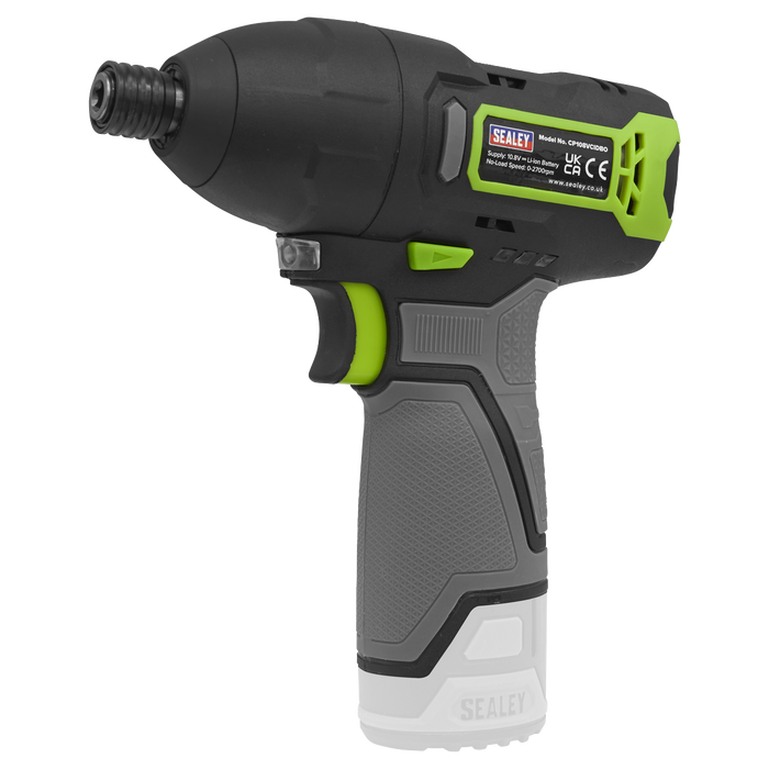 Sealey CP108VCIDBO Cordless Impact Driver 1/4"Hex Drive 10.8V SV10.8 Series - Body Only
