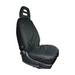 Seat Cover For Fiat Ducato, Single Passenger Seat, Black, Town & Country - CP11BLK