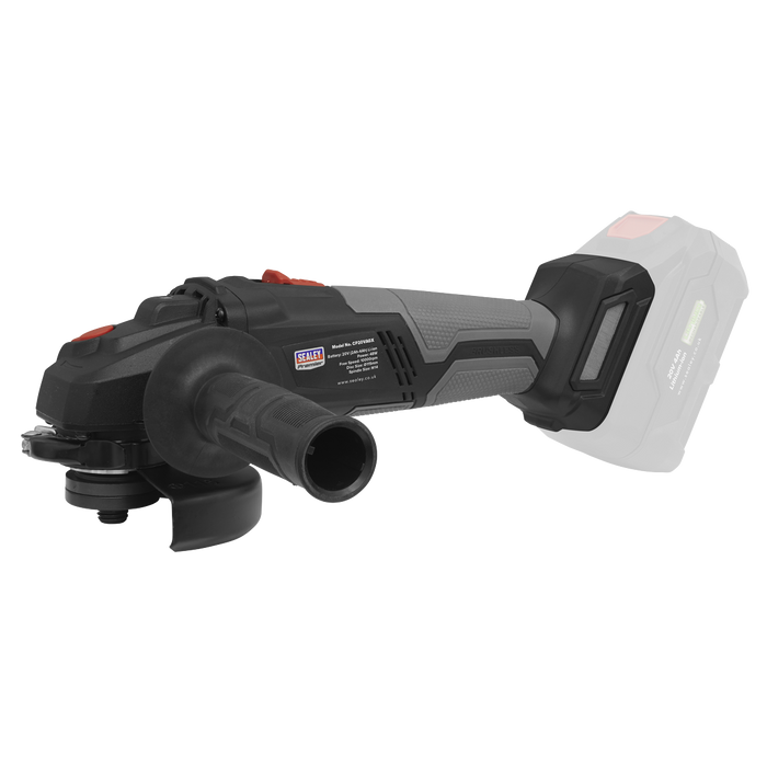 Sealey CP20VAGX Brushless Angle Grinder Ø115mm 20V SV20 Series - Body Only