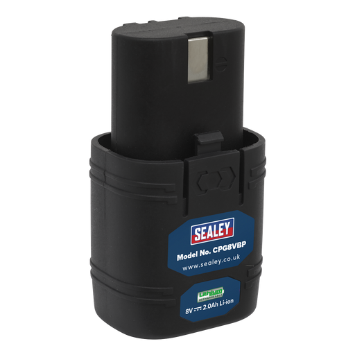 Sealey CPG8VBP Power Tool Battery 8V 2Ah Lithium-ion for CPG8V