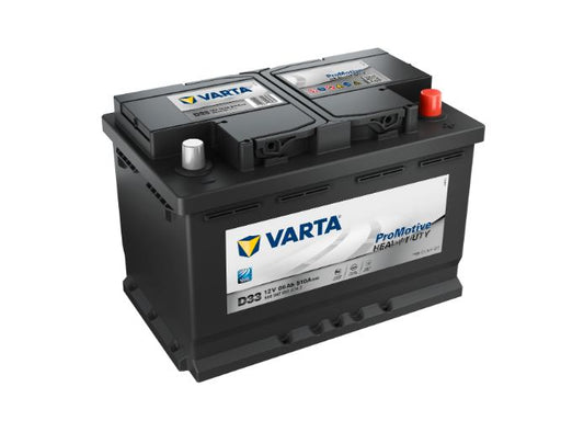 D33 VARTA PROMOTIVE BLACK 12V 66Ah - 566047051, 2 Years Warranty