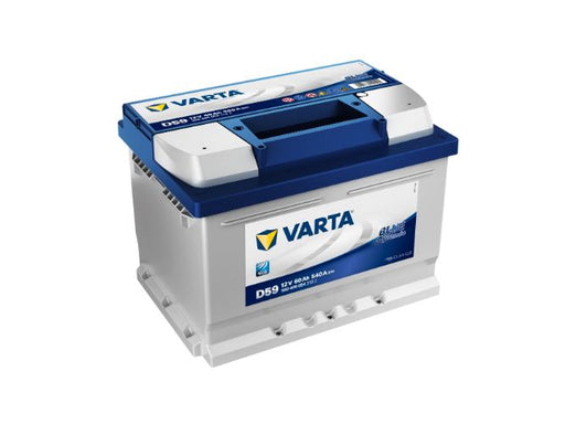 D59 Varta Blue Dynamic Car Battery 12V 60Ah - 560409054 Type 075, 4 Years Warranty