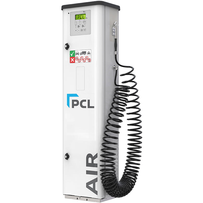 PCL D90ST20T/9010 D90 Tower, Mains Air, 10 bar, bar/psi, hold-on, whit ...