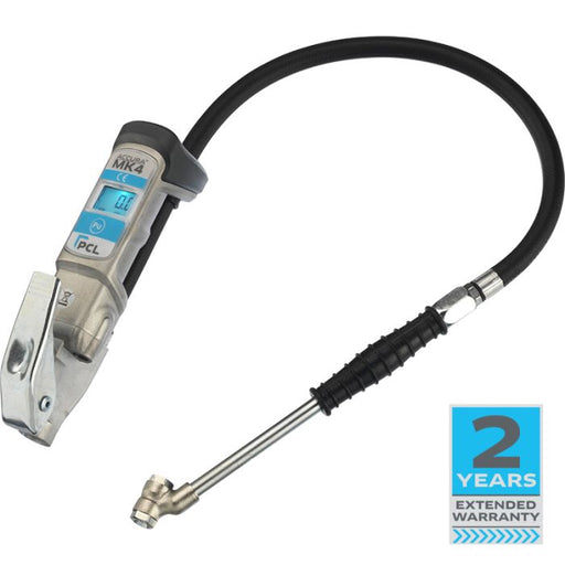 PCL DAC403 ACCURA MK4 Tyre Inflator 0.53m Hose Twin Hold-on Connector