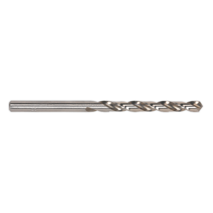 Sealey DB040FG HSS Fully Ground Drill Bit Ø4mm Pack of 10