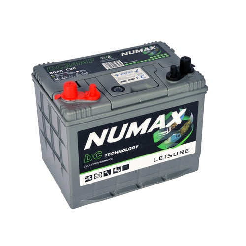 DC24MF Numax Dual Leisure battery 12V 80Ah, 2 Years Warranty