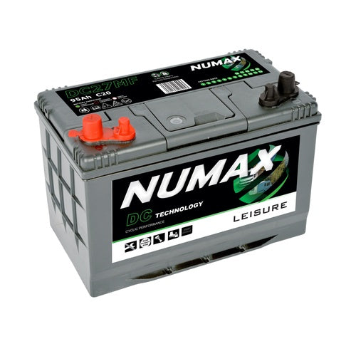 DC27MF Numax Dual Leisure battery 12V 95Ah, 2 Years Warranty