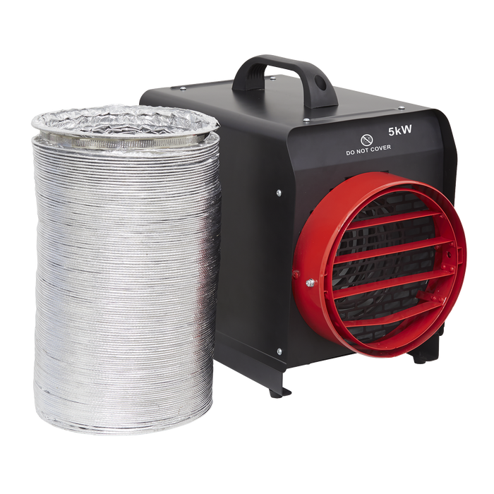 Sealey DEH5001 Industrial Fan Heater 5kW - Refurbished, Grade C, 6 Months Warranty