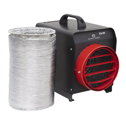 Sealey DEH5001 Industrial Fan Heater 5kW, Re-Boxed, Grade A, 12 Months Warranty