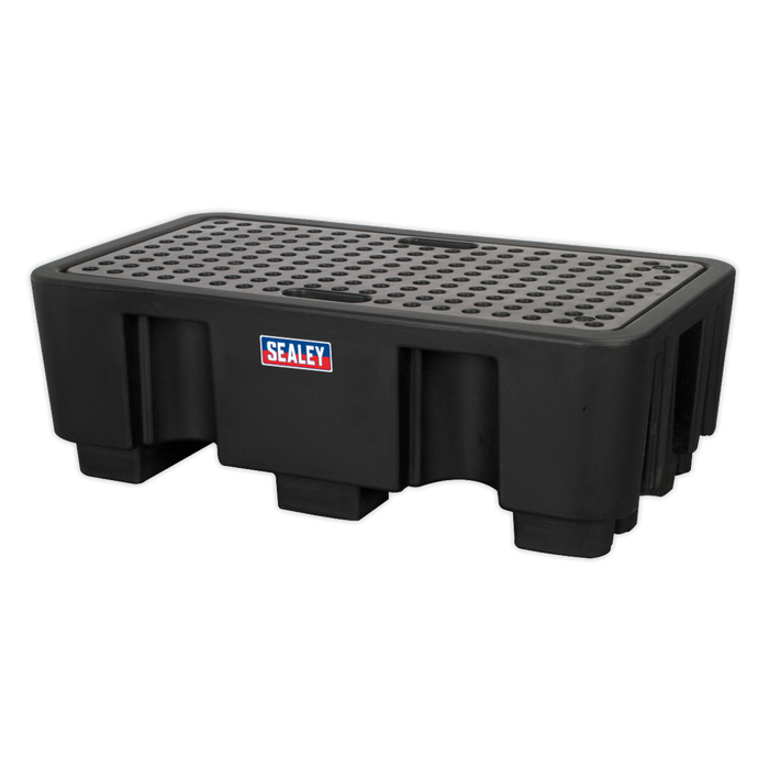 Sealey DRP17 Barrel Bund 2 x 205L Drum Polyethylene 1300 x 750 x 440mm, Ex-Showroom, Grade B, 6 Months Warranty
