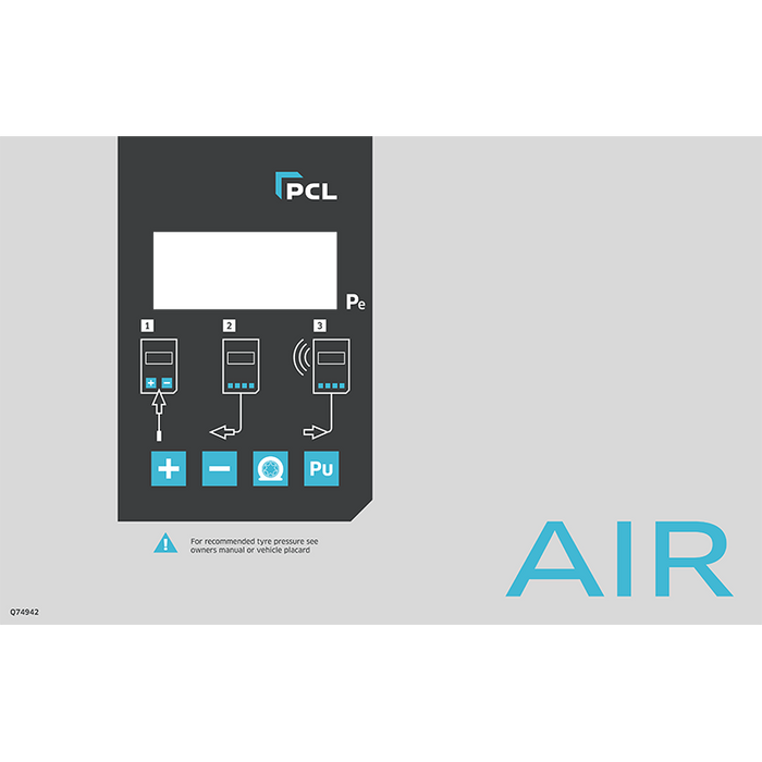 PCL DSQ74942 Spare D10 Decal, New PCL Light Grey, Quantum