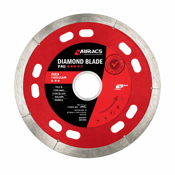 Abracs 125mm x 22mm x 1.0mm Ultra Thin Tile Blade - PRO - Pack of 1, DTB125